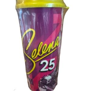 Selena Quintanilla 25th Anniversary Reusable Cup w/ Lid Collectible